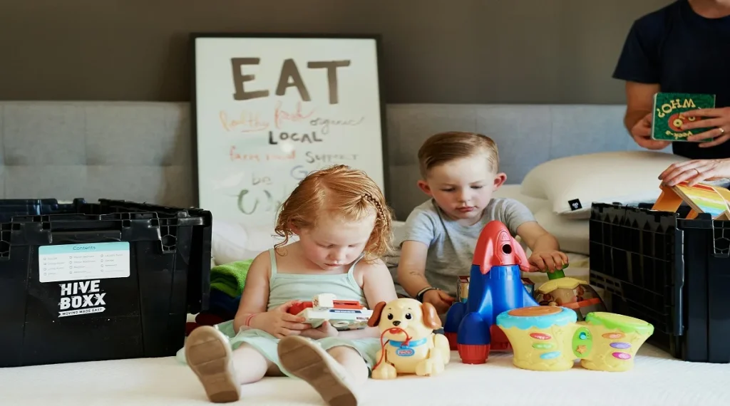 Visual routine helping when children ignore directions during daily family routines