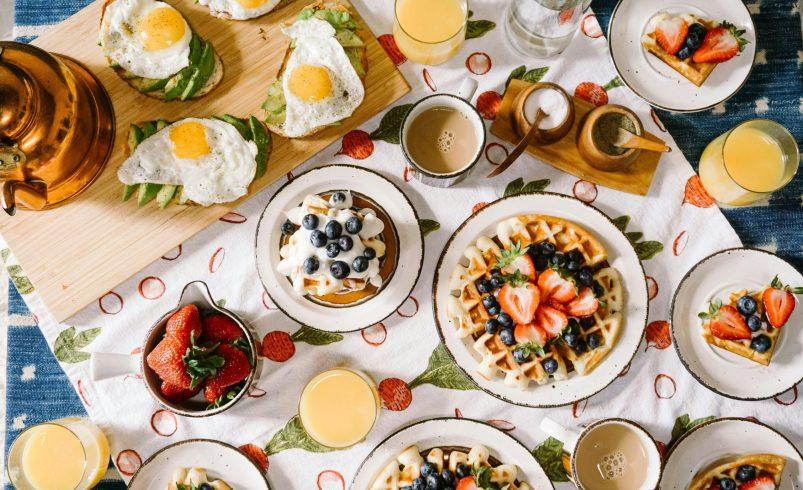Family meal planning during a busy week in a home kitchen