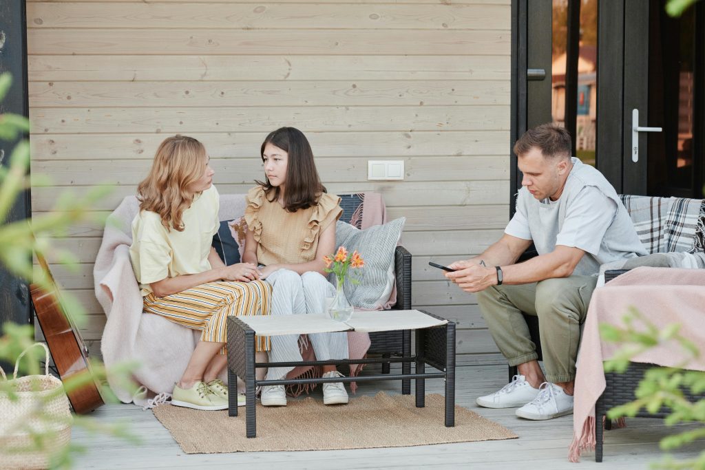 Parenting during the tween years through relaxed conversation outdoors