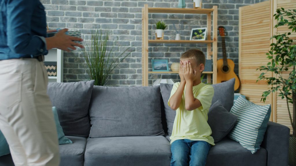 Child behavior during frustration tolerance practice with calm support