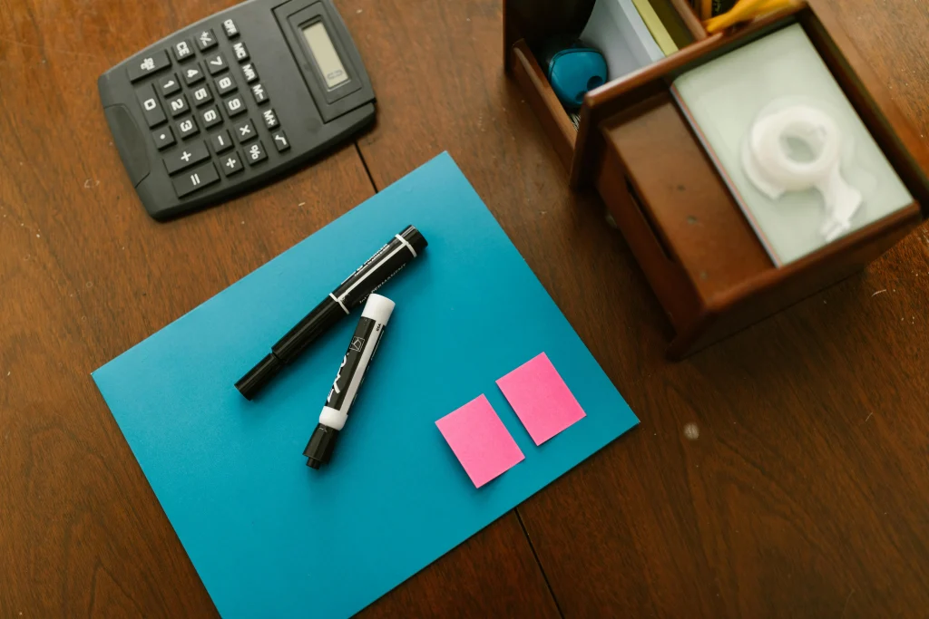 Organized setup that helps when children forget school items during busy mornings