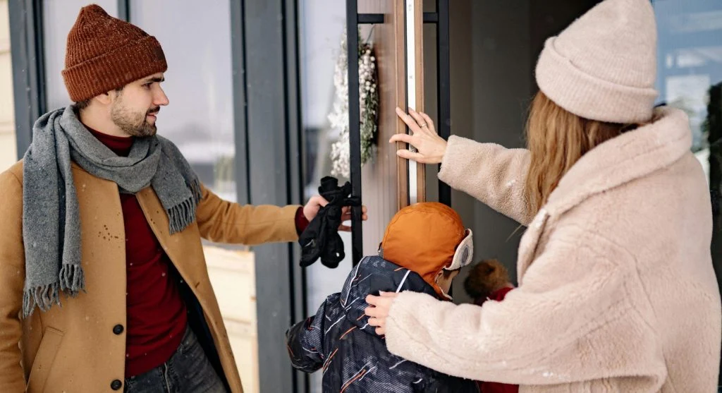 Family entry reset as part of a weekly family reset routine