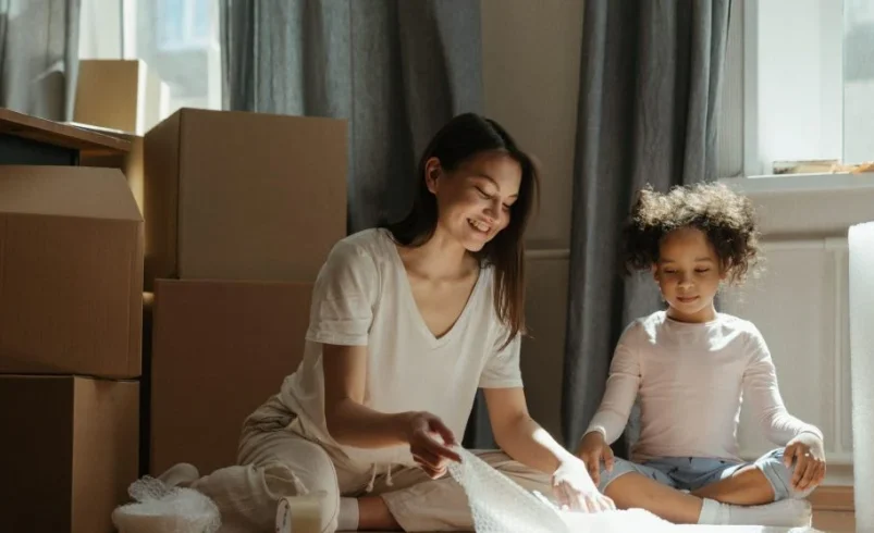 Child showing stronger care for personal belongings and private space at home