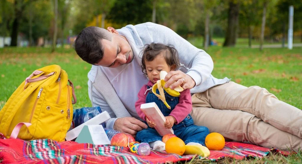 Parent spending one-on-one time with a child during a busy family season