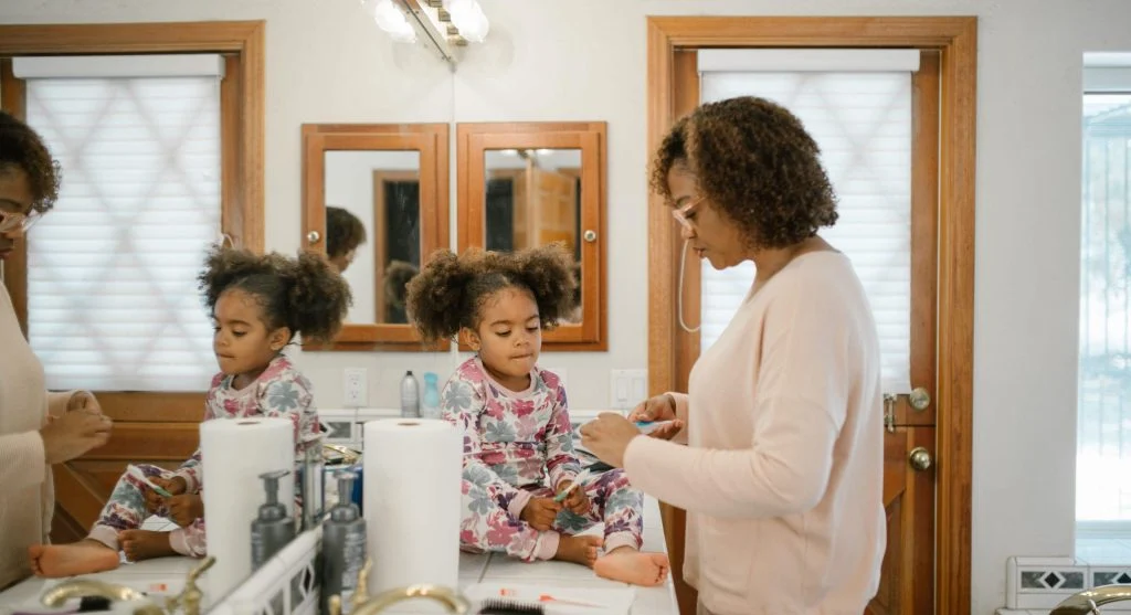 Child tuning out repeated reminders during a home routine
