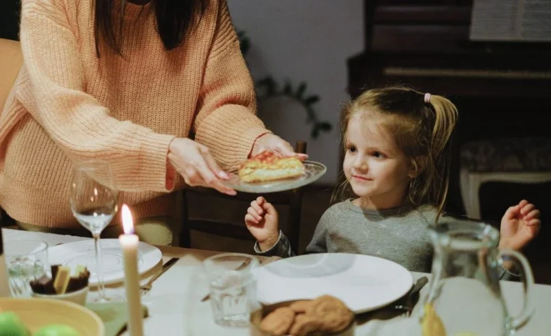 Parent giving repeated reminders to a child during a home routine