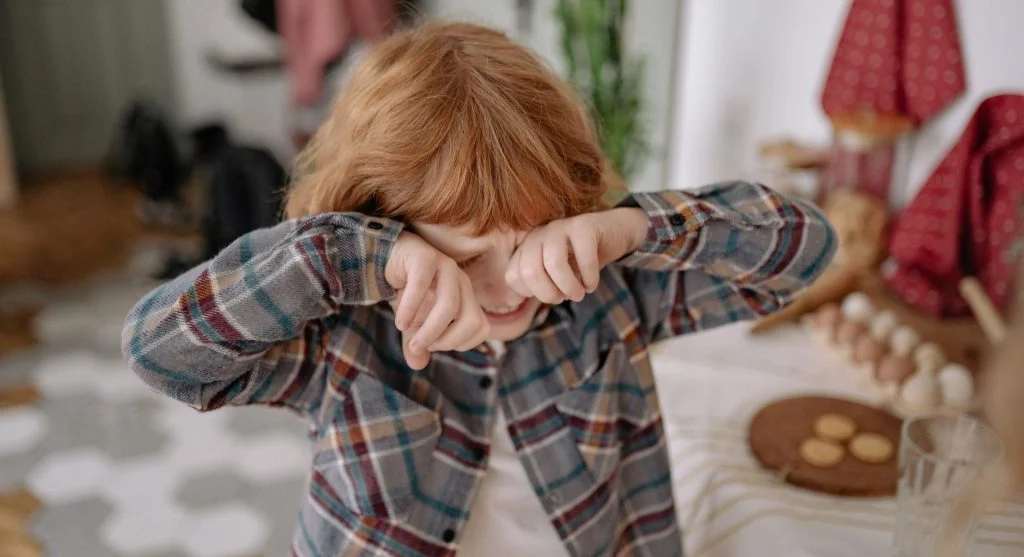 Child feeling restless during an in-between part of the day at home